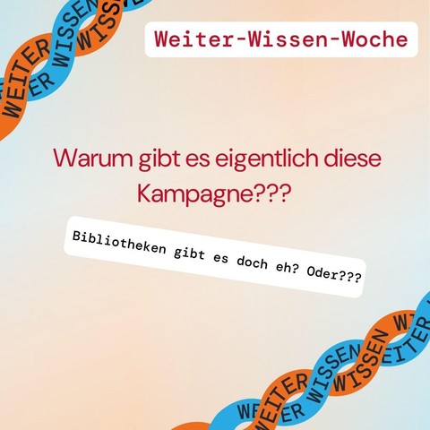 Das Bild zeigt das KeyVisual der Kampagne in rot und blau. Im Text wird die Frage gestellt, warum es diese Kampagne eigentlich braucht.