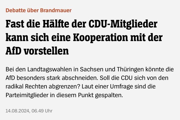 SPIEGEL vom 14.08.2024: 